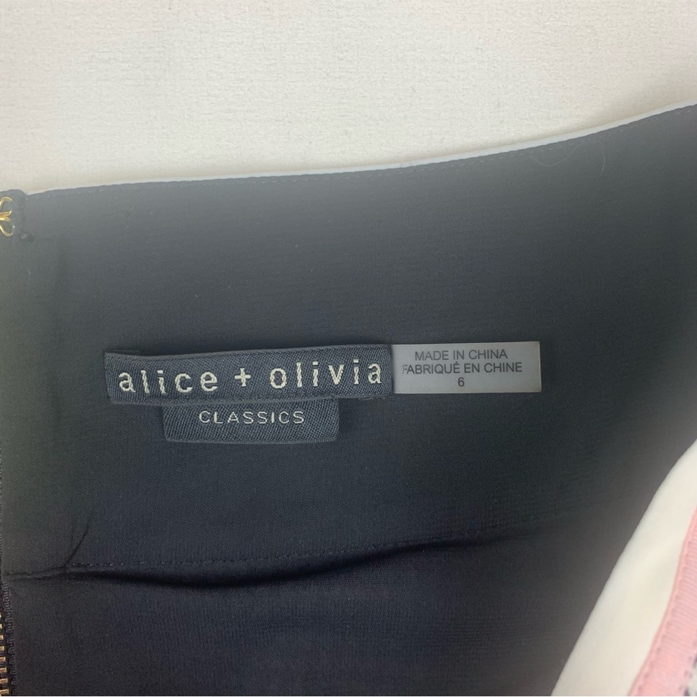 Alice + Olivia Black and White Mini Skirt - Picture 4 of 11